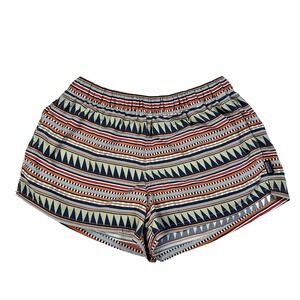 Womens Patagonia Barely Baggies Shorts 2.5'' Aztec Print Multicolor Size XS